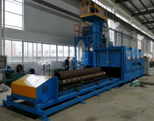南昌喷砂机在管道除锈中的现场施工应用